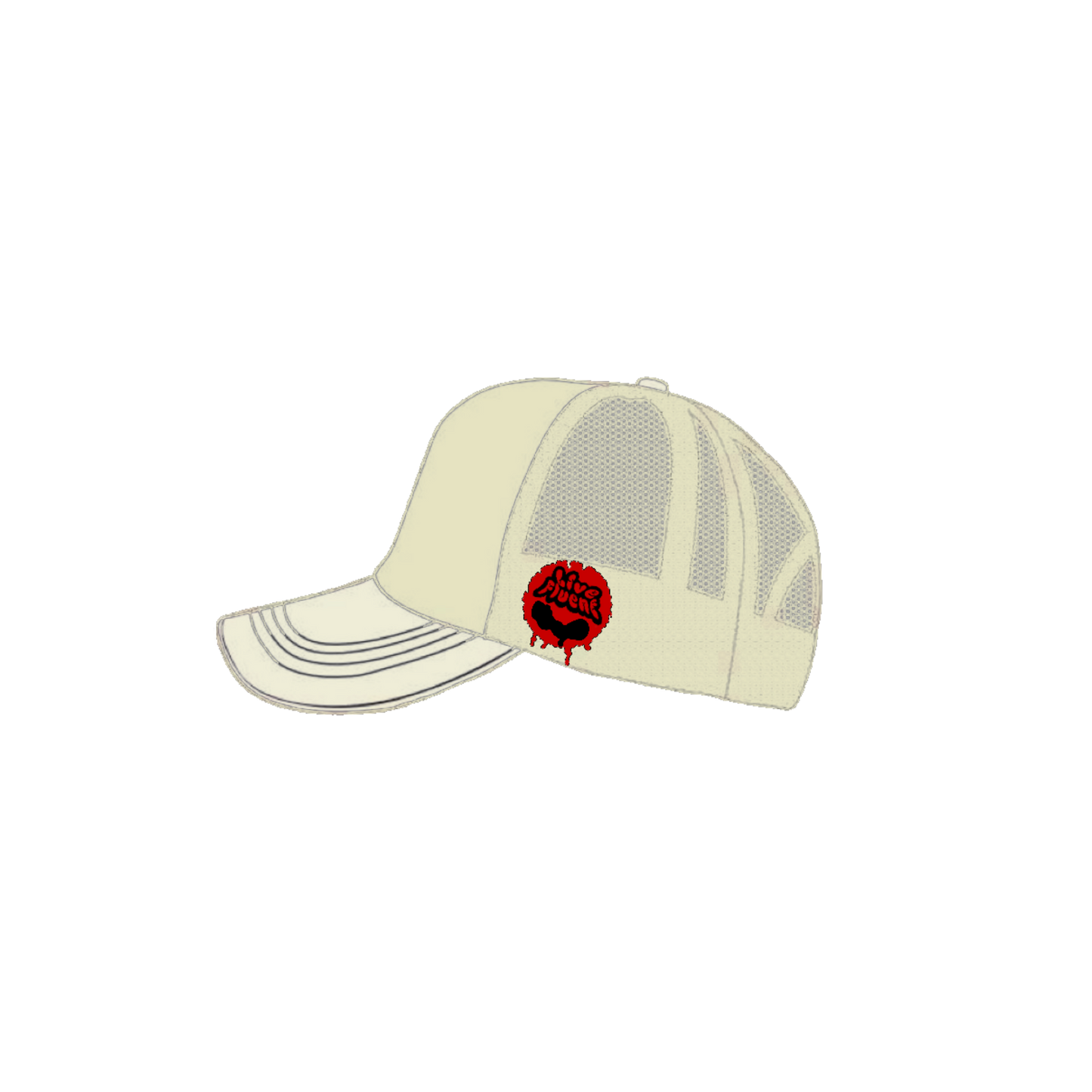 “BOLD” Trucker (CREAM)